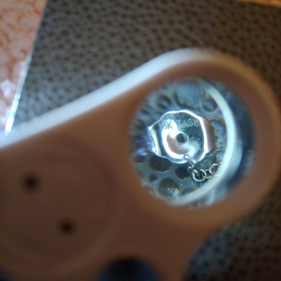 Maria Tash Diamond Baguette Chain Wrap Stud Earrings - Picture 2 of 5